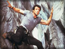 Sylvester Stallone in the movie "Cliffhanger"