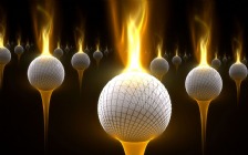 Burning Golf Balls