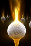 Burning Golf Balls