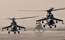 MI-35 Attack Helicopters