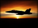 McDonnell Douglas F/A-18 Hornet, Sunset