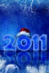 2011 with Santa Hat, Snowy Theme
