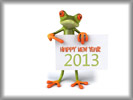 New Year 2013, Frog