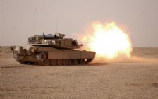 M1 Abrams Tank Firing