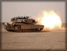 M1 Abrams Tank Firing