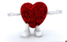 Valentine's Day Red Heart
