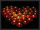 Valentine's Day, Heart, Candles
