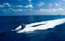 "USS Houston" Los Angeles Class (SSN-713) Attack Submarine