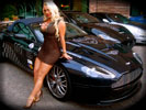 Nicole Austin aka Coco & Aston Martin Vantage, Cars & Girls