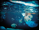 Irina Shayk under Water