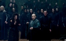Harry Potter 7, Lord Voldemort, Bellatrix and the crowd