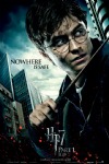 Daniel Radcliffe as Harry Potter in the Deathly Hallows