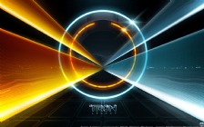 Tron: Legacy Glowing Circle