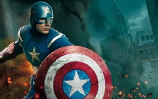 The Avengers: Chris Evans as Captain America