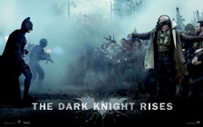The Dark Knight Rises: Tom Hardy as Bane vs Christian Bale as Batman
