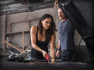 Fast & Furious 6: Michelle Rodriguez & Luke Evans