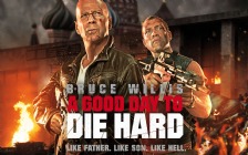 A Good Day to Die Hard: Bruce Willis as John McClane and Jai Courtney as Jack