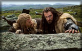 The Hobbit: Dean O'Gorman as Fili & Richard Armitage as Thorin Oakenshield