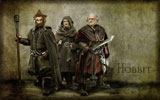 The Hobbit: Jed Brophy as Nori, Adam Brown as Ori, Mark Hadlow as Dori