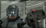 RoboCop: Joel Kinnaman with a Gun as Alex Murphy
