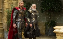 Thor: The Dark World, Chris Hemsworth & Anthony Hopkins