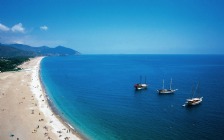 Beach and Sea, Olympos, Turkey