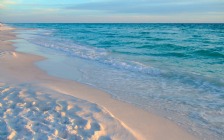 Beach and Sea, White Sand