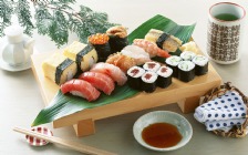 Sushi, Fish, Rice