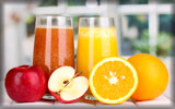 Orange, Apple, Juice