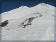 Twin peaks of Elbrus, Kabardino-Balkaria, Russia