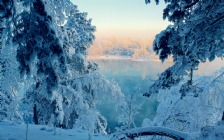 Winter, Snow, Lake