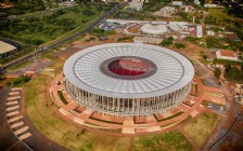 World Cup 2014: Estádio Nacional Mané Garrincha in Brasília, Brazil