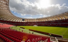 World Cup 2014: Beira-Rio Stadium in Porto Alegre, Rio Grande do Sul, Brazil
