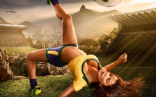 Brazil World Cup 2014, Girl