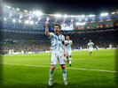 World Cup 2014: Argentina vs Bosnia-Herzegovina, Lionel Messi scoring a Goal