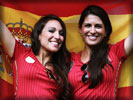 World Cup 2014 Girls: Spain Fans