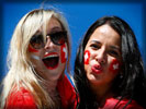 World Cup 2014 Girls: Switzerland Fans