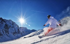 Snowboarding, Sunlight