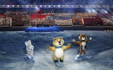 2014 Winter Olympic Games Mascots: Hare, Polar Bear & Leopard